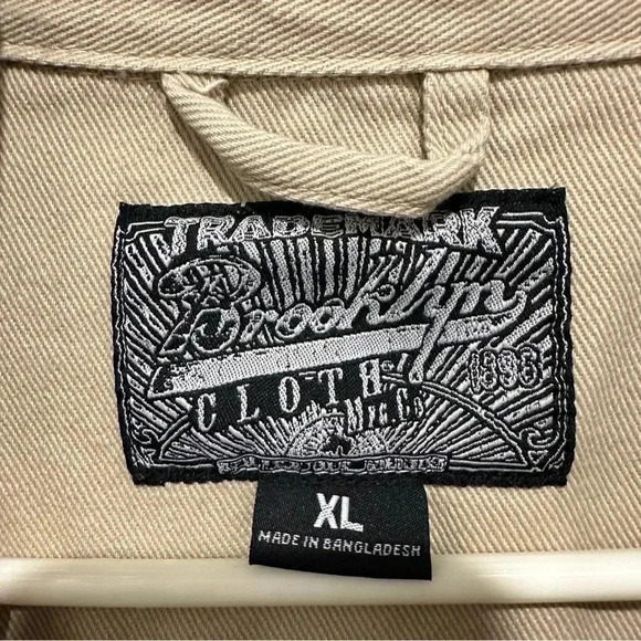 Brooklyn Cloth Mfg Co xl twill‎ jacket - Picture 4 of 7